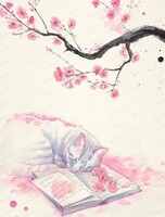 Мастер-класс по акварели "Сон в цвету"