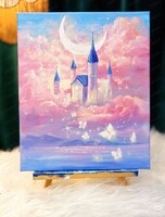 Мастер-класс по акрилу "Сказочный дворец"