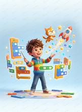 Мастер-класс по программированию для детей от 8 до 11 лет