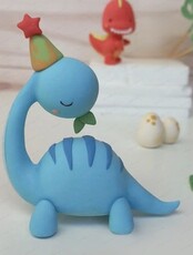 Мастер-класс по лепке из цветного пластилина "Дино"