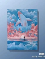 Мастер-класс по живописи "Прыжок в розовый сон"