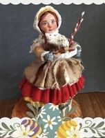 Мастер-класс по изготовлению ватной игрушки "Пасхальная девочка"