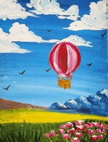 Мастер-класс "На воздушном шаре"