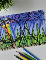 Мастер-класс по нейрографике "Нейродождь"