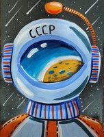 Детский мастер-класс по живописи акрилом