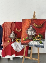 Мастер-класс по рисованию маслом "Натюрморт с натуры"