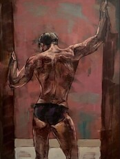 Мастер-класс по живописи "Хороший парень"