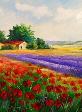 Мастер-класс "Цветущие поля"