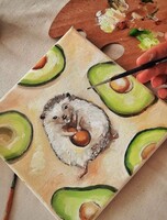 Мастер-класс по акрилу "Маленький гурман"