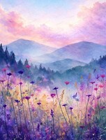 Мастер-класс по акварели "Танцы лепестков"