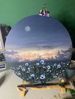 Мастер-класс по акрилу "Дыхание природы"