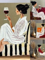 Мастер-класс по живописи "Женские радости"