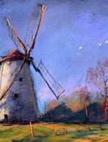 Вечер пастельной живописи "Романтика вечера на мельнице"