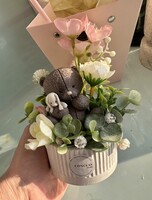 Мастер-класс по созданию цветочной композиции