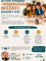 Детская площадка "Эмоциональный интеллект"