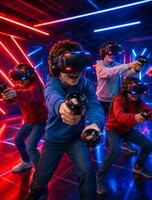 Виртуальные игры на VR станции