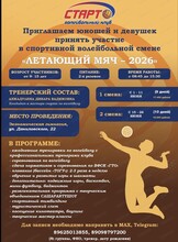 Спортивная смена по волейболу