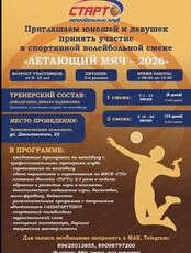 Спортивная смена по волейболу