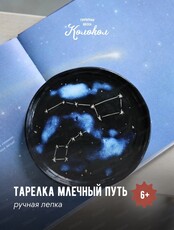 Мастер-класс по лепке ”Тарелка-млечный путь”