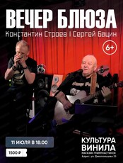 Вечер блюза. Концерт Сергея Бацина и Константина Строева