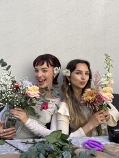 Мастер-класс по созданию цветочной композиции на веранде