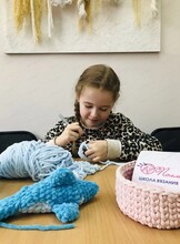 Занятия по вязанию для детей