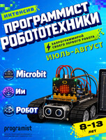Летний интенсив для детей 8-13 лет "Программист робототехники"