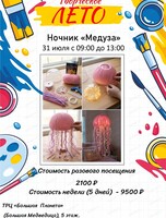 Мастер-класс по созданию ночника "Медуза"