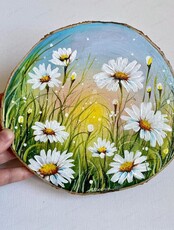 Мастер-класс для детей "Ромашки"