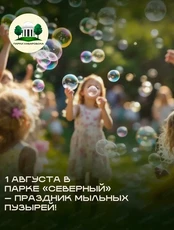 Праздник мыльных пузырей