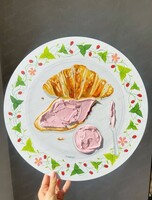 Мастер-класс по акрилу "Завтрак по-французски"