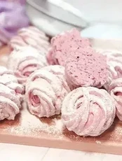 Мастер-класс по зефиру из жимолости