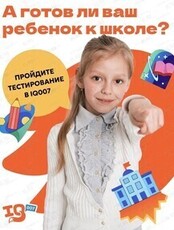 Тестирование и занятия по подготовке к школе