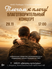Благотворительный концерт "Плечом к плечу".