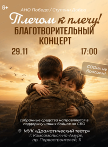 Благотворительный концерт "Плечом к плечу"