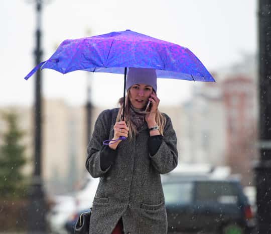 Небольшой дождь и потепление ожидаются в Хабаровске на выходных