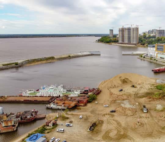 РМК-арену и парк начнут строить в первую очередь после засыпки затона