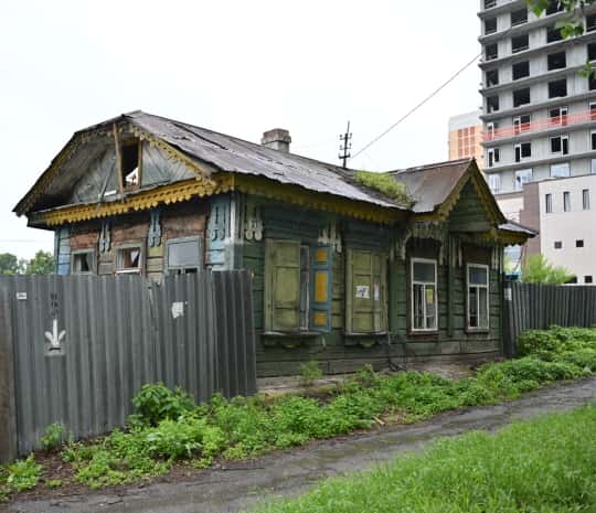 Дом на Советской начали сносить под новые высотки «Оникс Рэд» (СХЕМА; ФОТО)